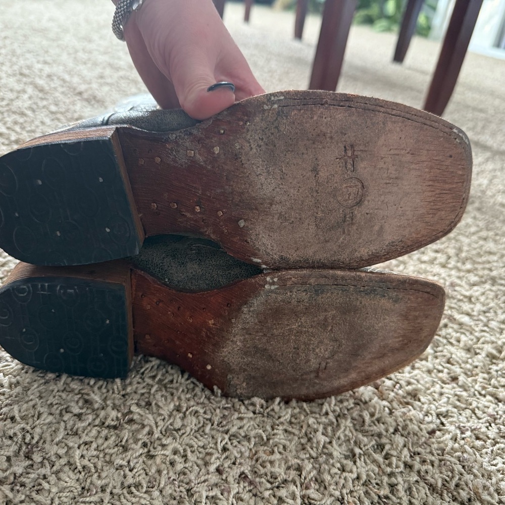 CIRCLE G SQUARE TOE WOMANS BOOT - Picture 5 of 8
